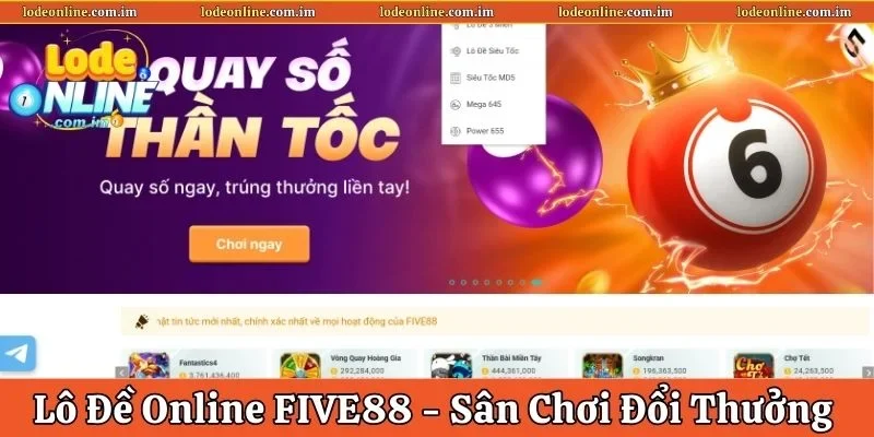 Lô đề online FIVE88