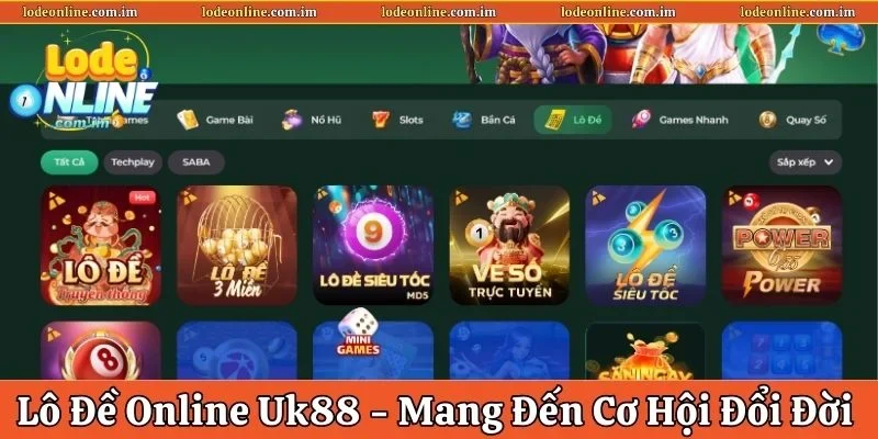 Lô đề online UK88